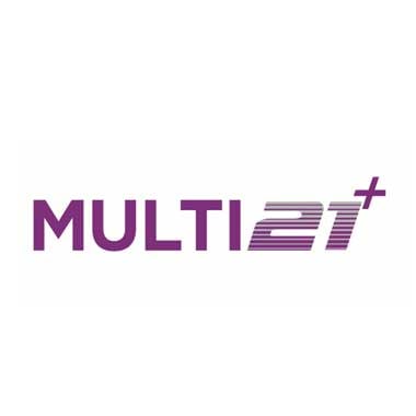Multi21+ logo